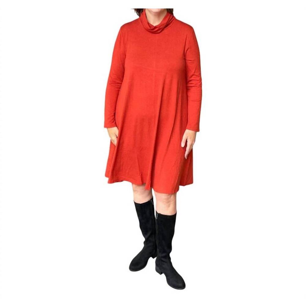 NEW KOZAN loto long sleeve dress in autumn